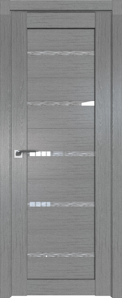 межкомнатные двери  Profil Doors 17XN грувд серый